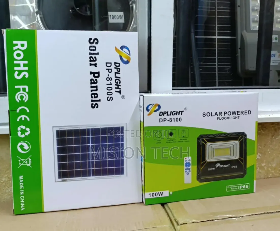 100W Solar Floodlight* 