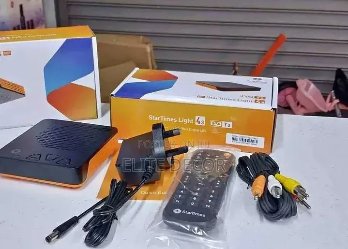 StarTimes Light 4S DVB-T2 Digital TV Decoder