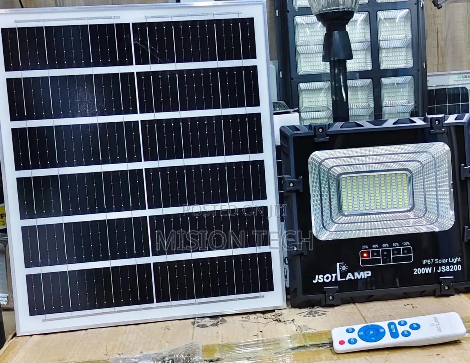 *200W JS Solar Floodlight*