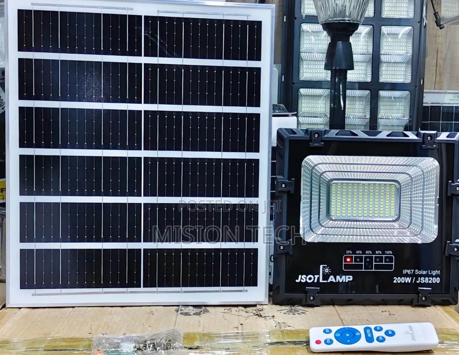 *200W JS Solar Floodlight*