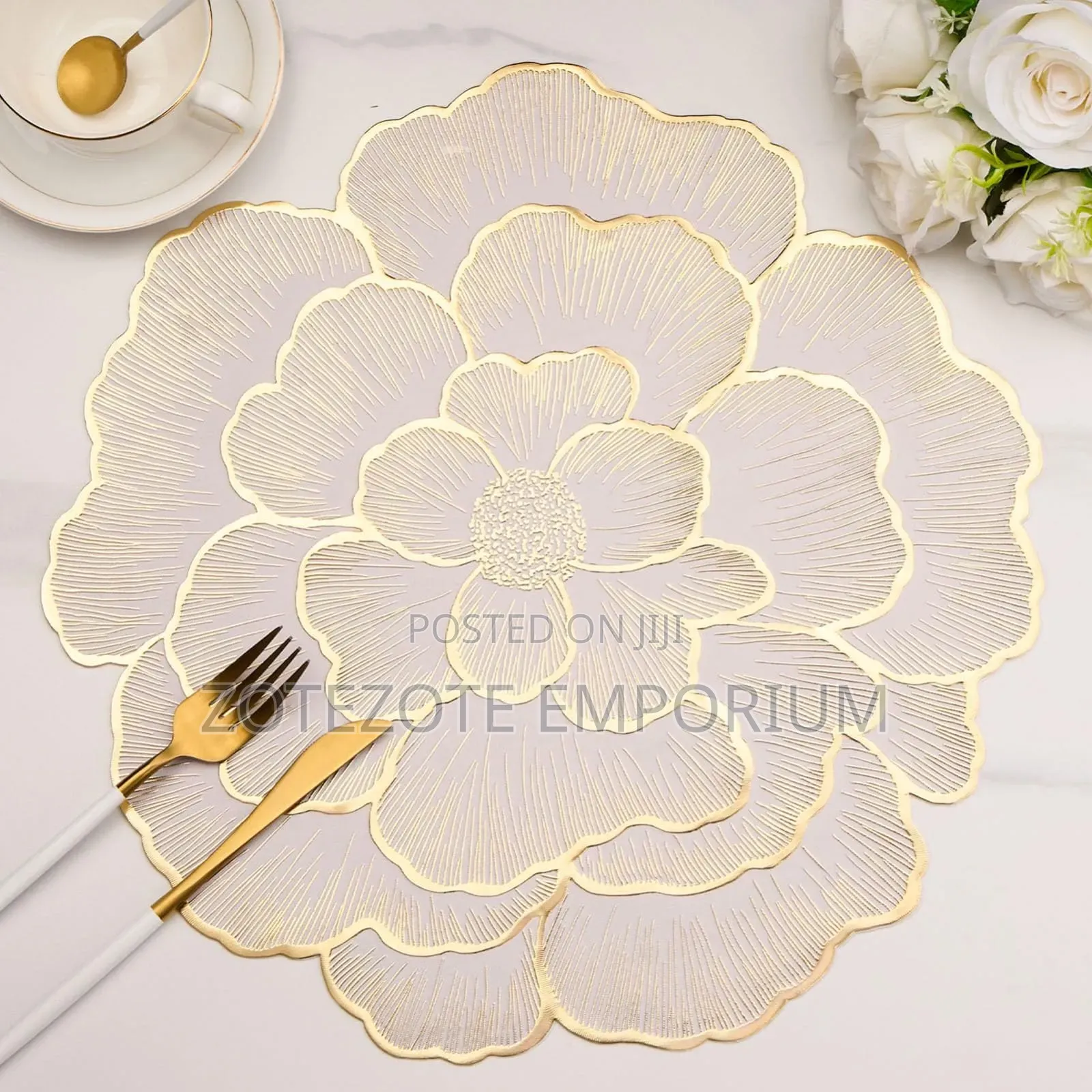 Water Proof 6pcs Woven Placement Mats