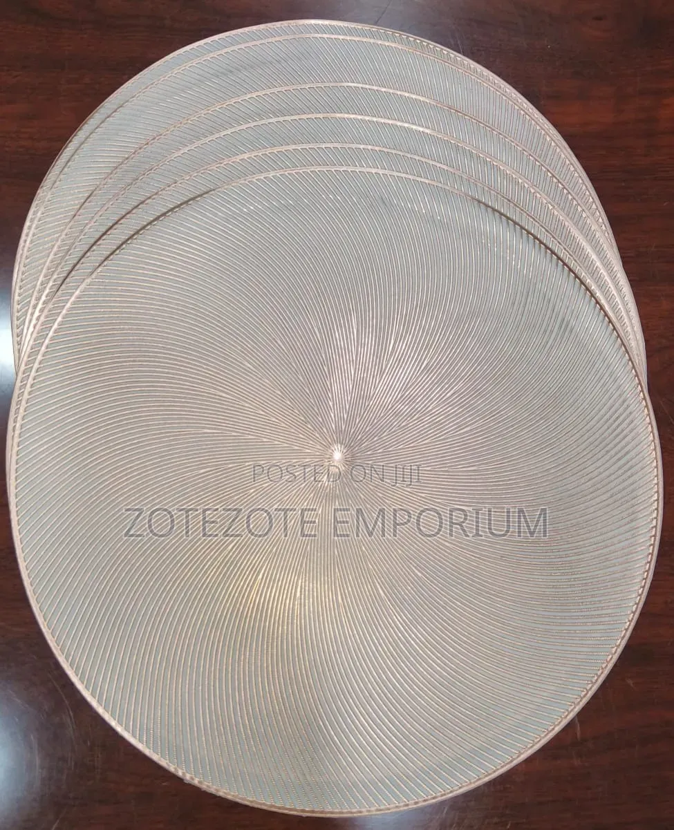 Water Proof 6pcs Woven Placement Mats