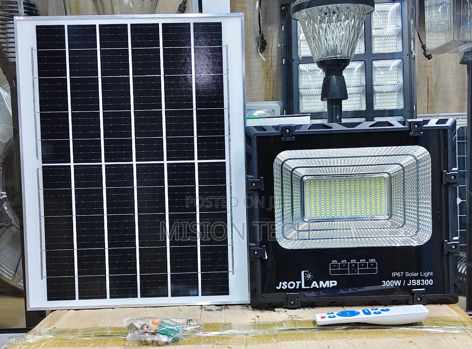 *300W JS Solar Floodlight*