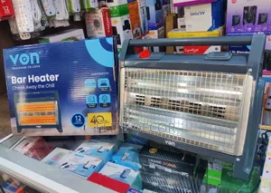 VON Quartz Heater 1600W With Humidifier – 4 Bar Electric Room Heater