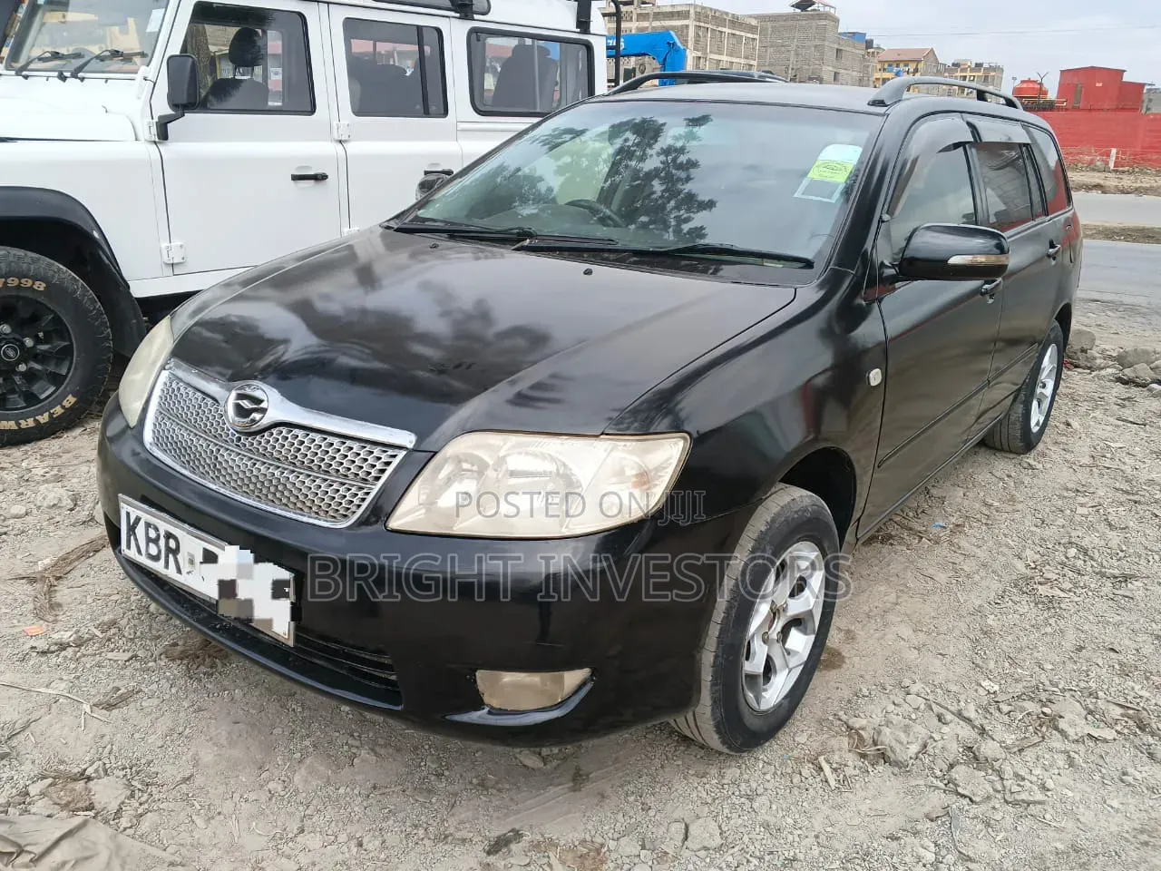 Toyota Corolla Fielder 2007 Black
