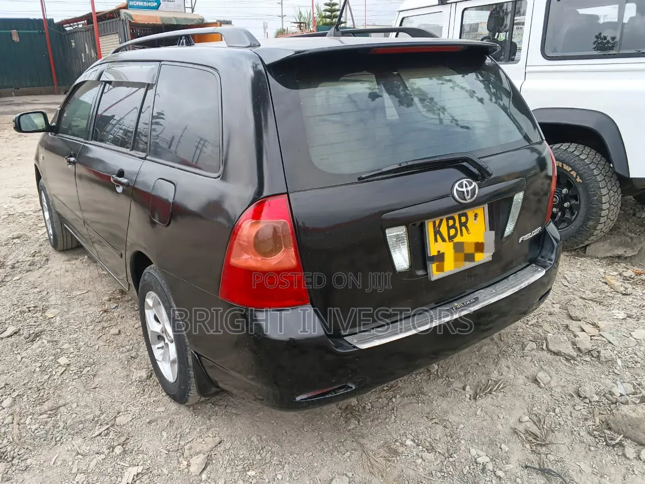 Toyota Corolla Fielder 2007 Black