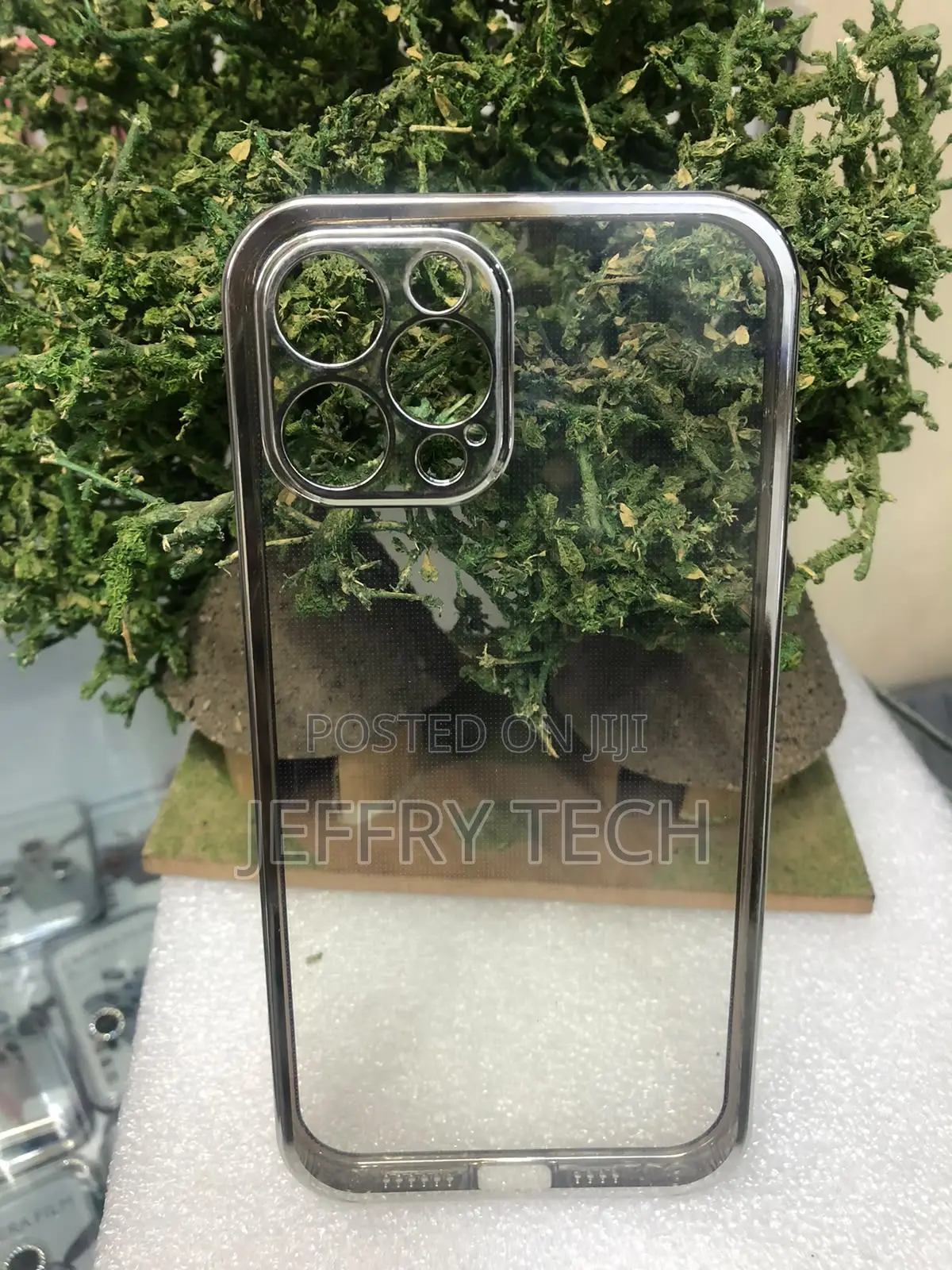 Transparent Clear Case Package Designed for iPhone 12 Pro Max.