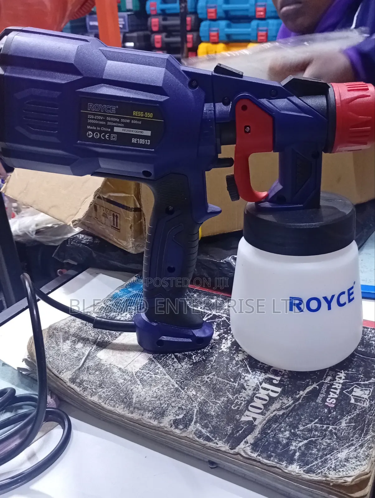Commercial Royce Spray Gun Machine 550 Watts