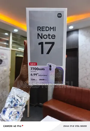 New Xiaomi Redmi Note 17 256 GB Blue