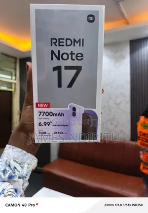 New Xiaomi Redmi Note 17 256 GB Blue