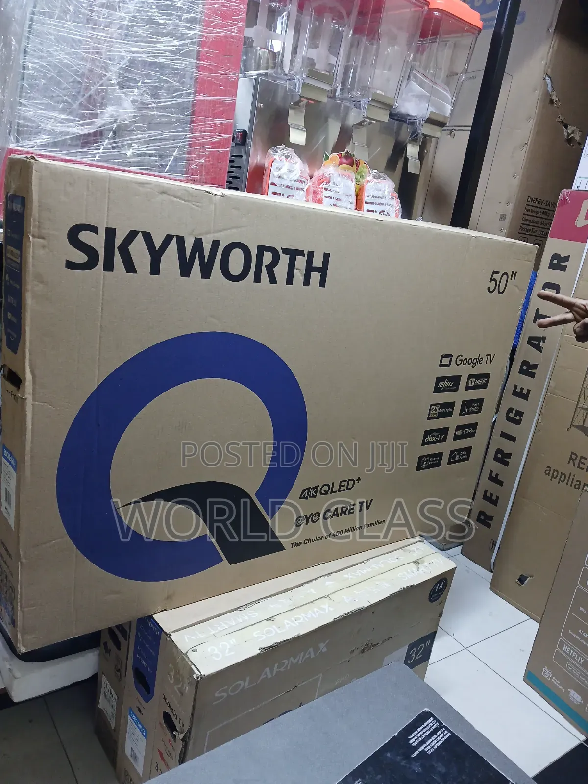 Skyworth 50" QLED+ Eye Care Google TV,