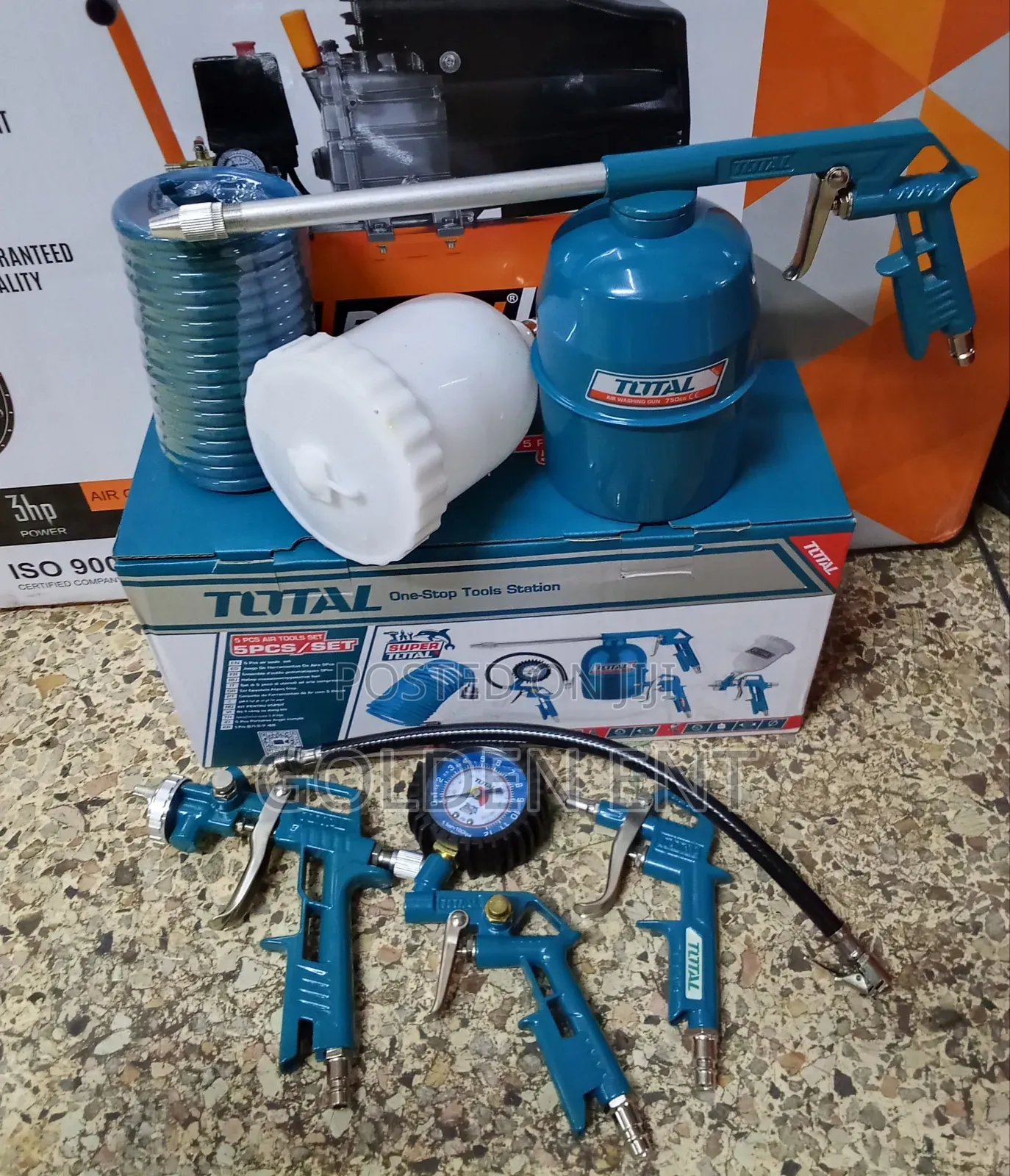 5pcs Air Tool Set Total/ Total Multi Function Air Tool Set