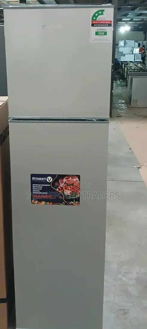Volsmart 172L Double-Door Fridge –