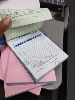 Receipt Books Printing