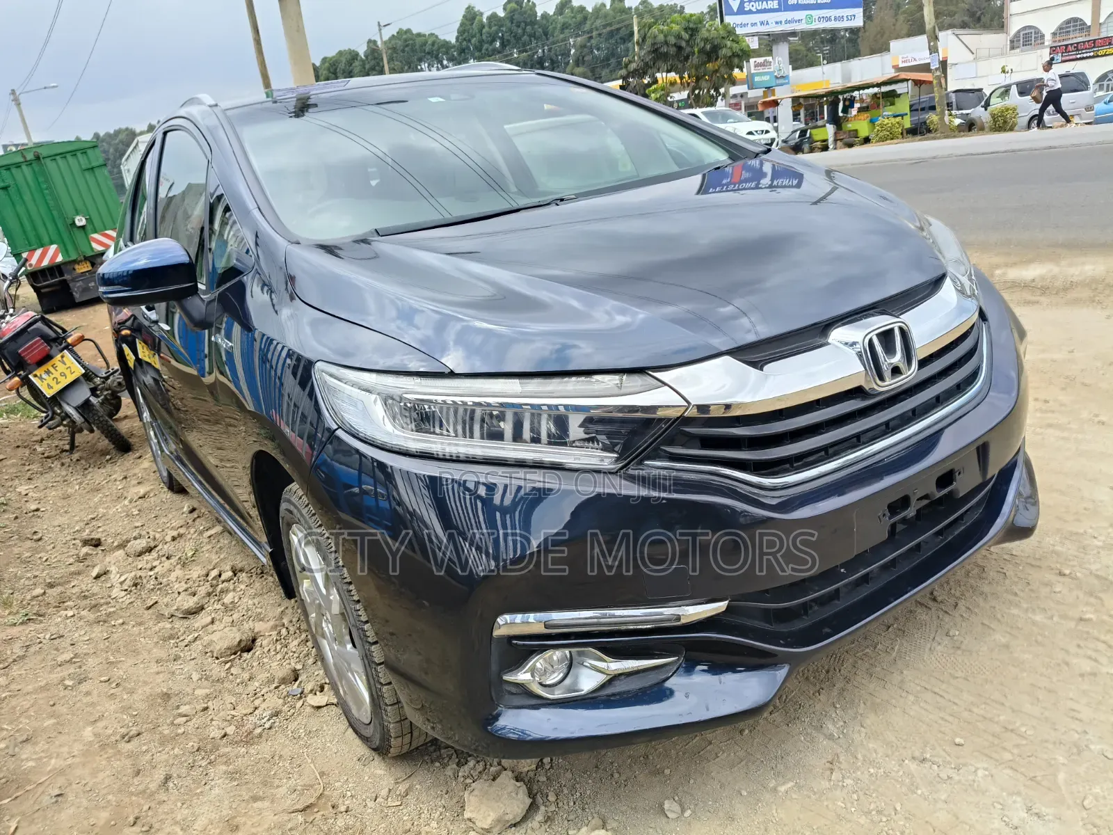 Honda Fit Shuttle 2019 Blue