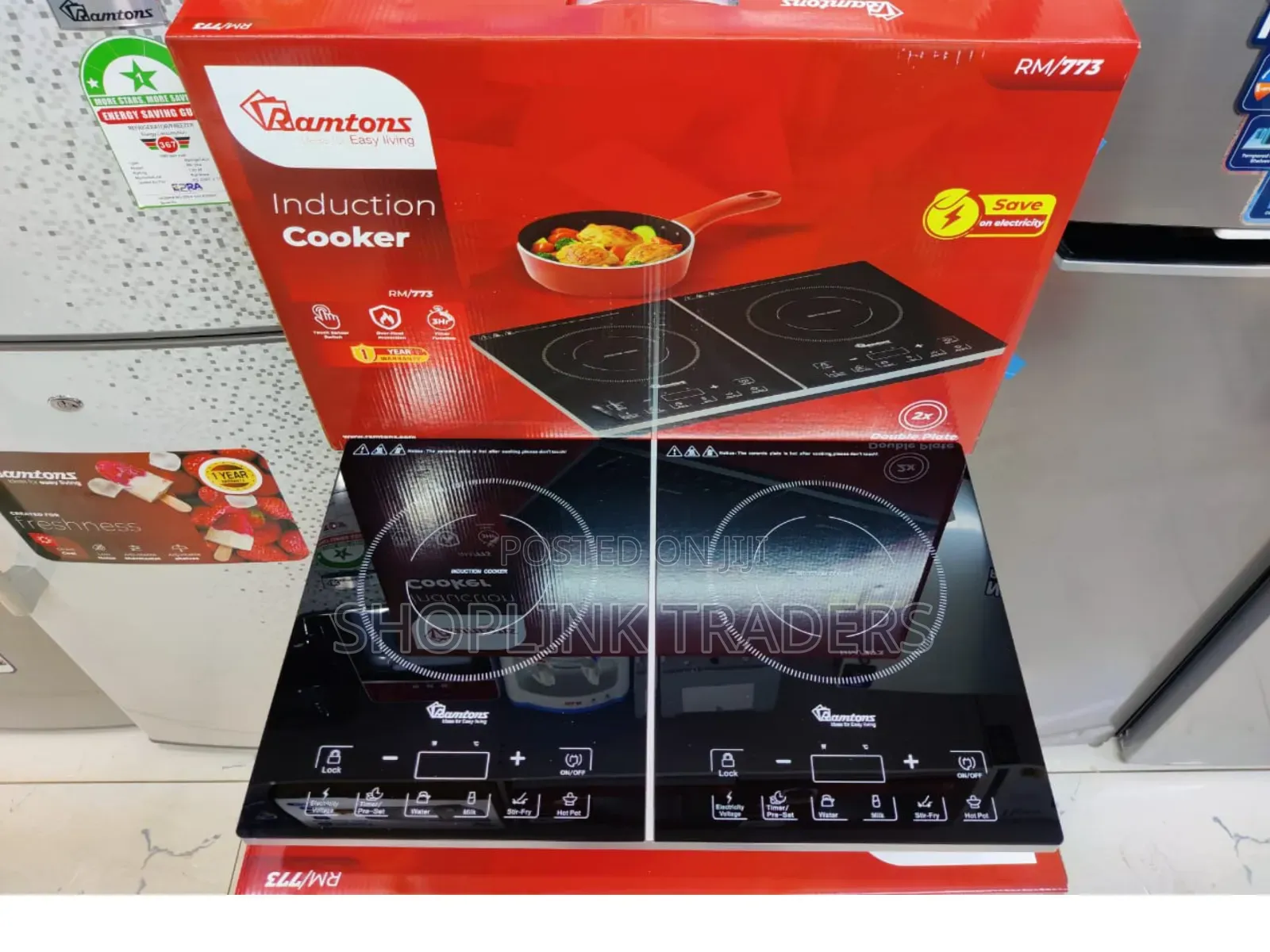 Ramtons Double Induction Cooker