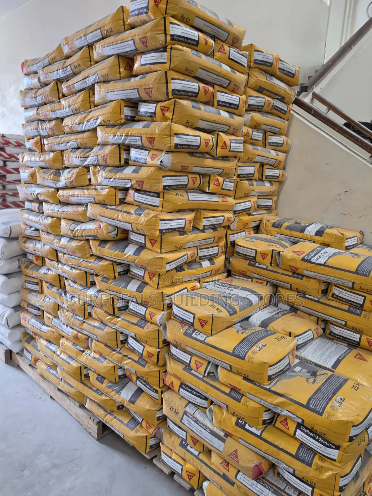 Sika QuartzTop 3, a Dry-Shake Concrete Floor Hardener.