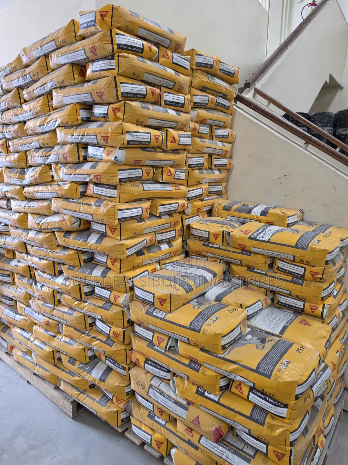 Sika QuartzTop 3, a Dry-Shake Concrete Floor Hardener.