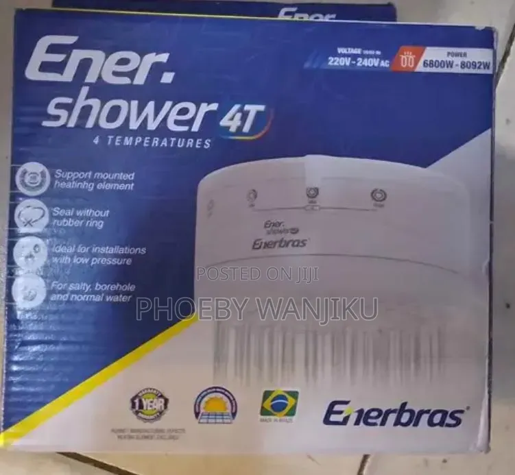 Enerbras Electric Instant Shower