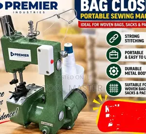 Premier Bag Closer Machine/Portable Electronic Bag Closer Machine