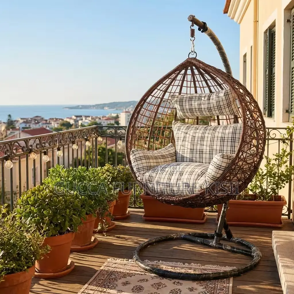 Outdoor Rocking Egg Chair