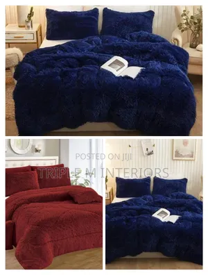 6 by 7 Fluffy Duvets -Soft, Heavy,warm Premium Duvet Set