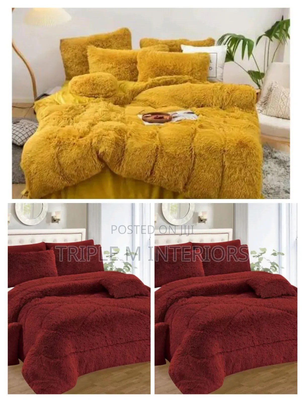 6 by 7 Fluffy Duvets -Soft, Heavy,warm Premium Duvet Set