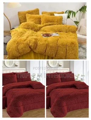 6 by 7 Fluffy Duvets -Soft, Heavy,warm Premium Duvet Set