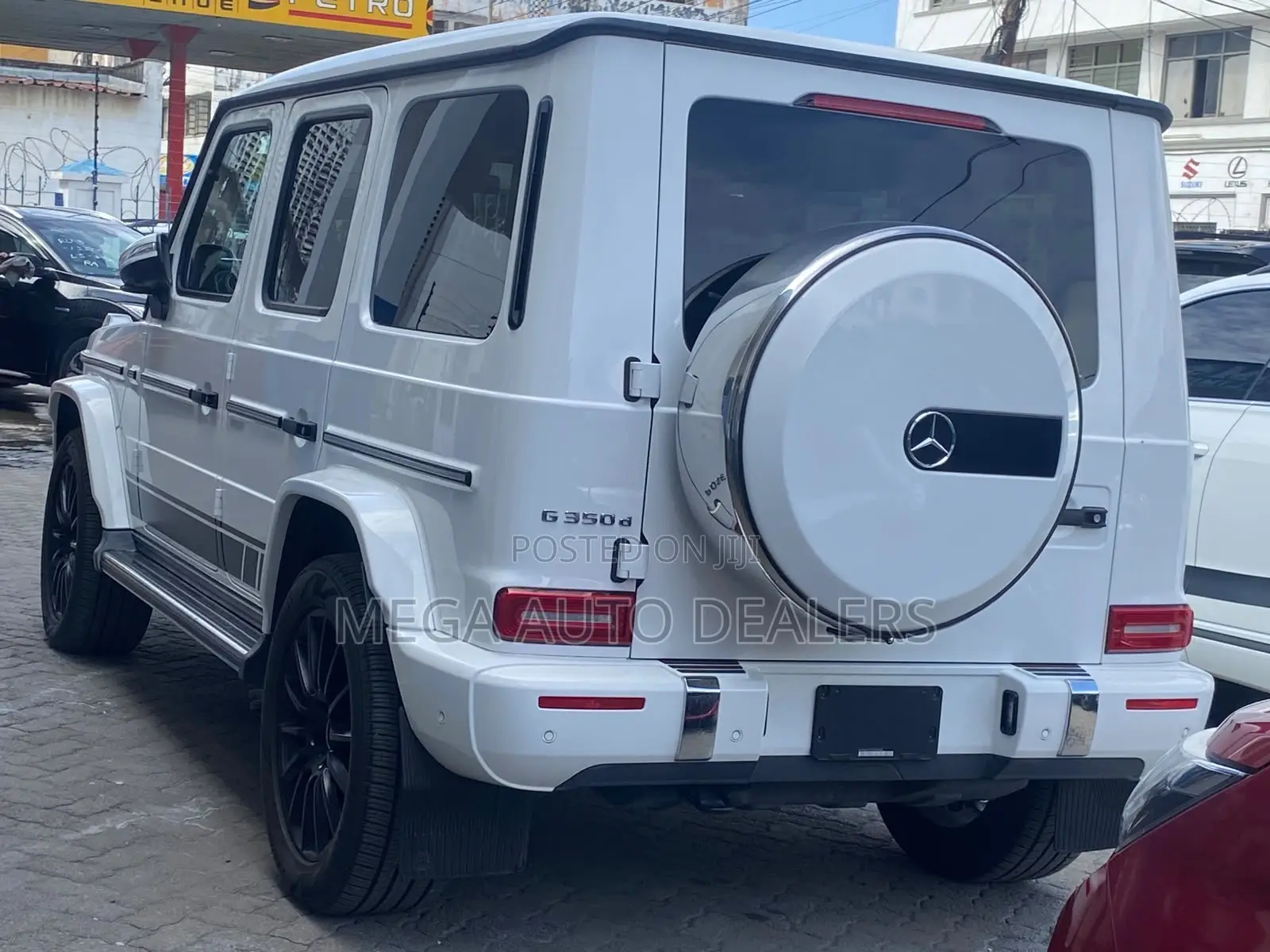 Mercedes-Benz G-Class G 350 d 2020 White