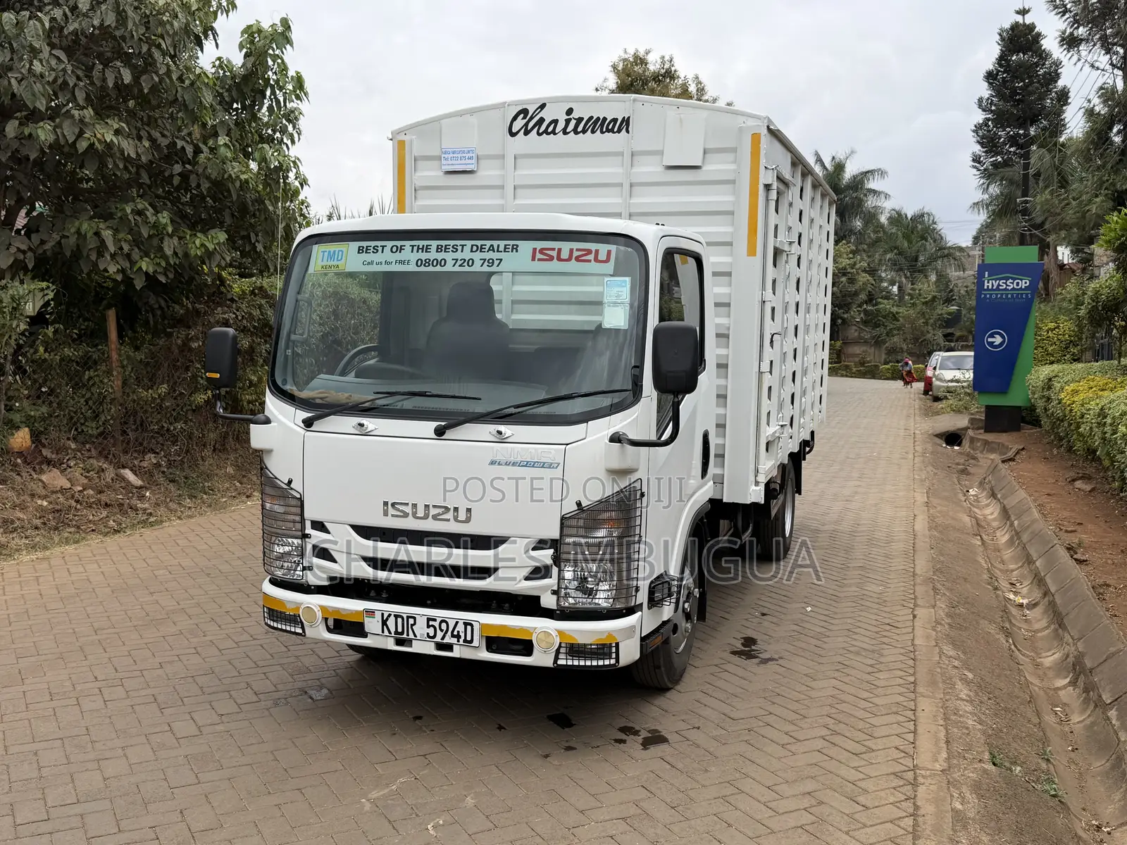 Isuzu NMR Bluepower 2024 White