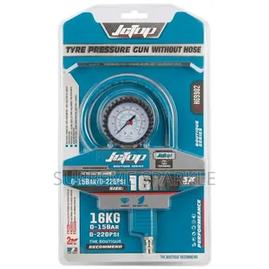 Tyre Pressure Gun Without Oil (Tire Inflator Gauge)