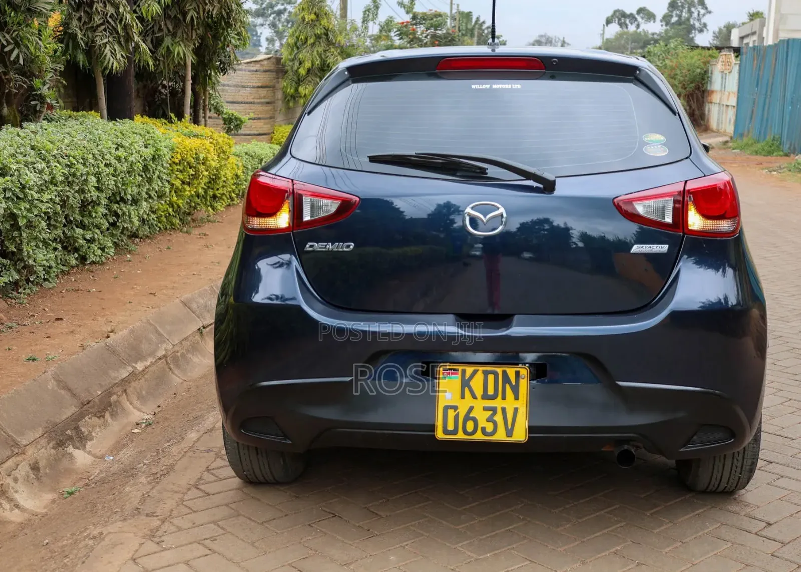 Mazda Demio 2017 Blue
