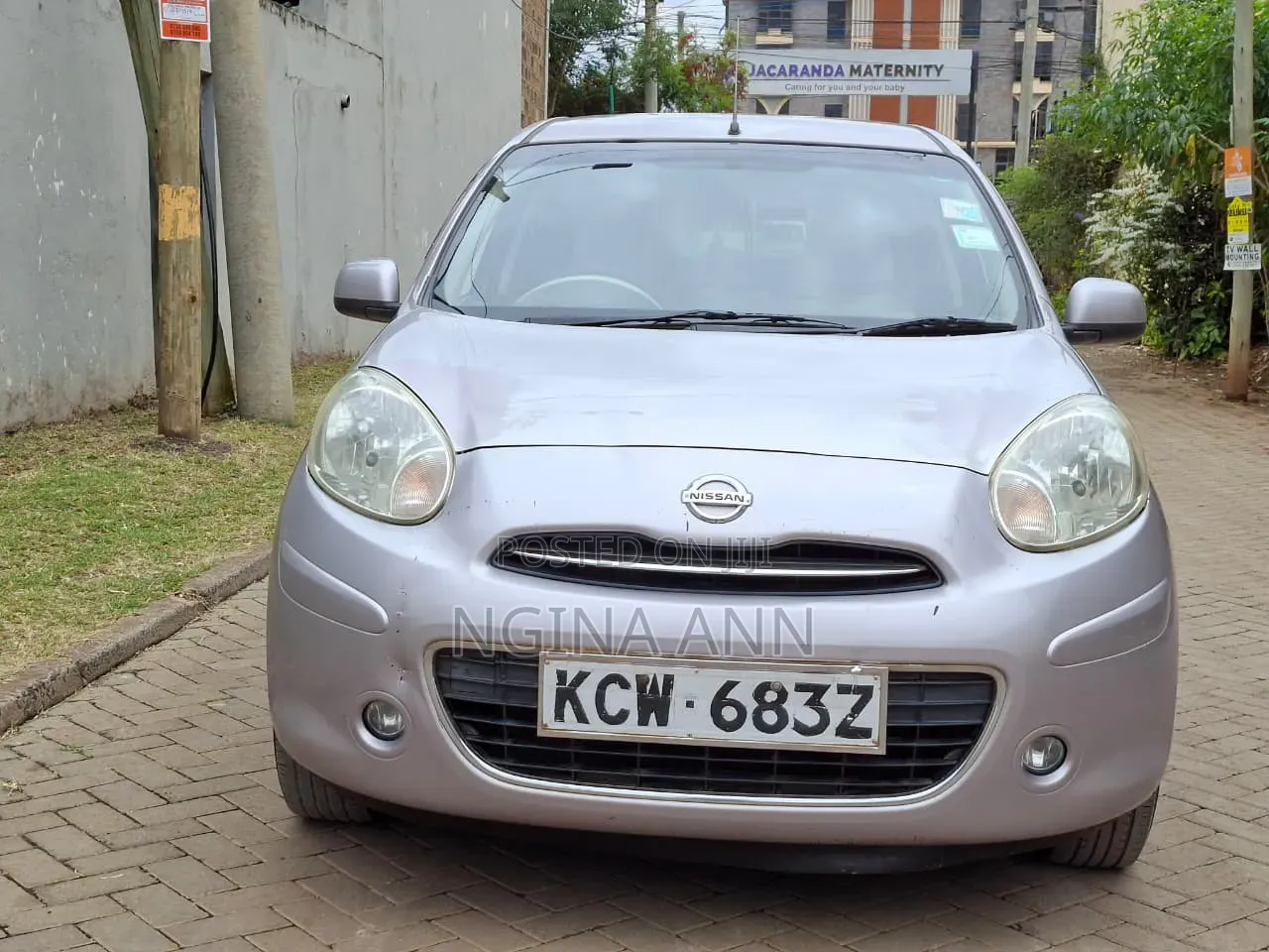 Nissan March 2012 Silver