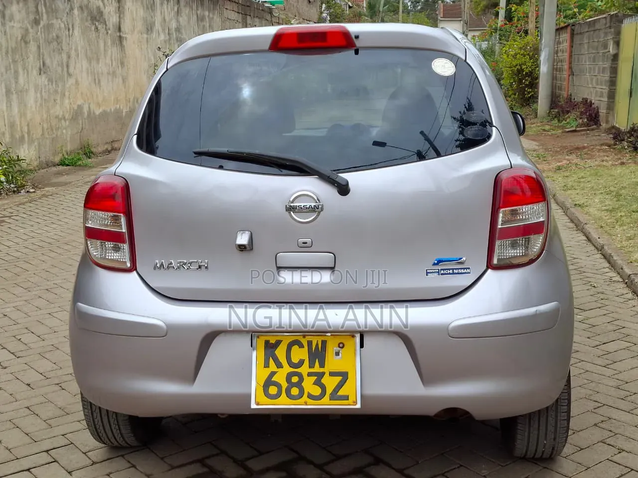 Nissan March 2012 Silver