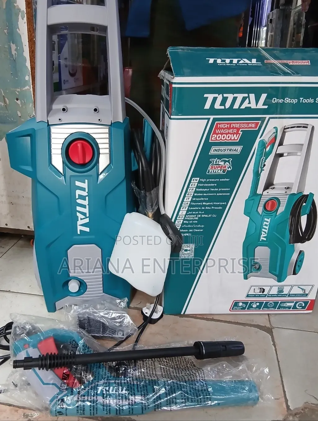 Total Corded High Pressure Washer