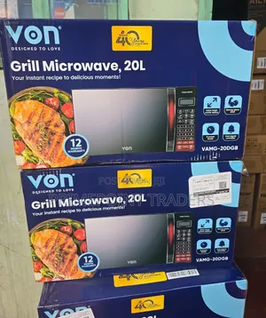 Von 20L Digital Microwave With Grill – Easy Cooking Made Simple