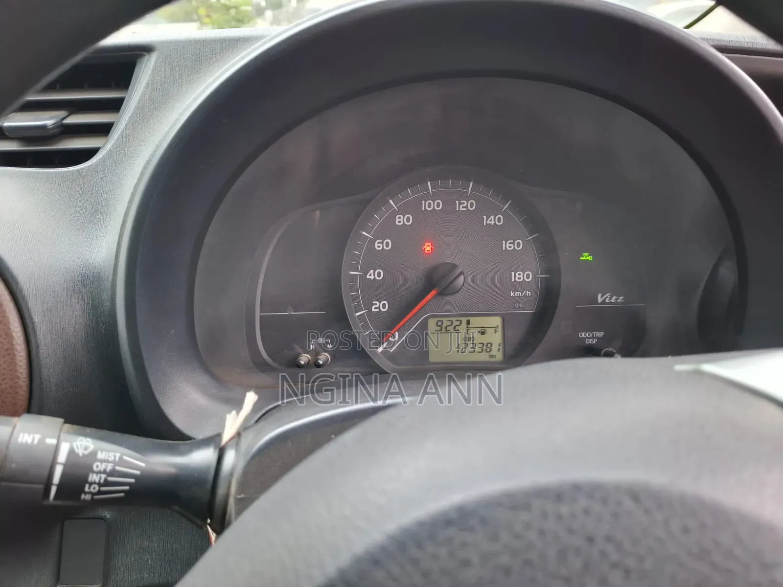 Toyota Vitz 2011 Blue