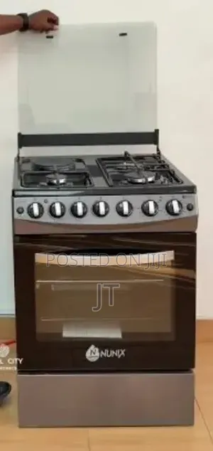 Nunix 60×65 3+1 Freestanding Cooker With Electric Oven and Jet Valve