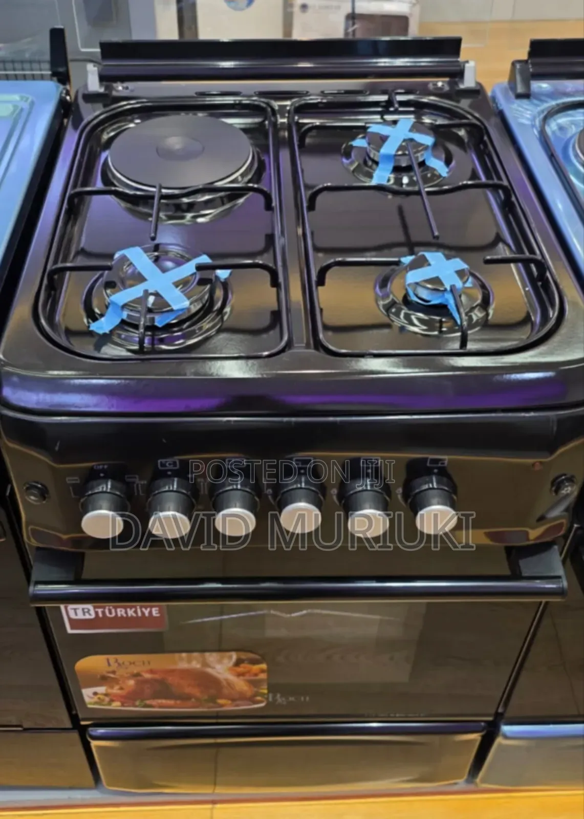 Roch Turkey Black 50×55 Standing 3+1 Cooker