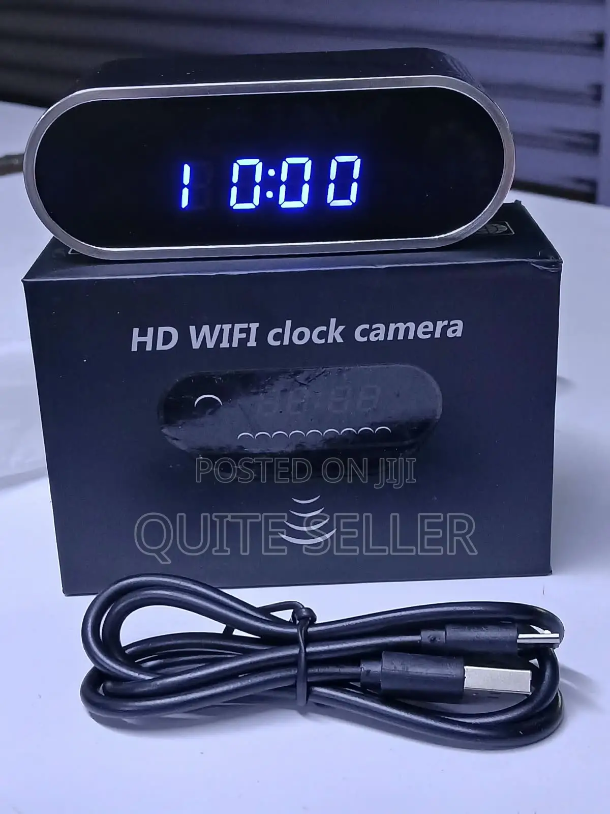 Spy Hidden Table Clock Nanny Cam Indoor Camera
