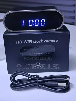 Spy Hidden Table Clock Nanny Cam Indoor Camera