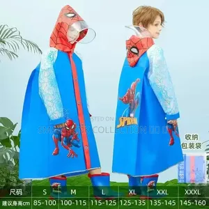 Kids Cartoon Raincoat Themed