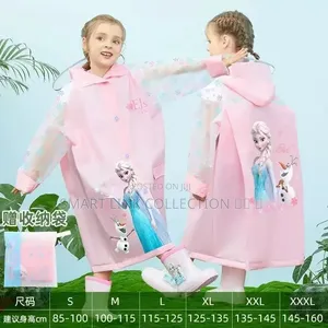 Kids Cartoon Raincoat Themed