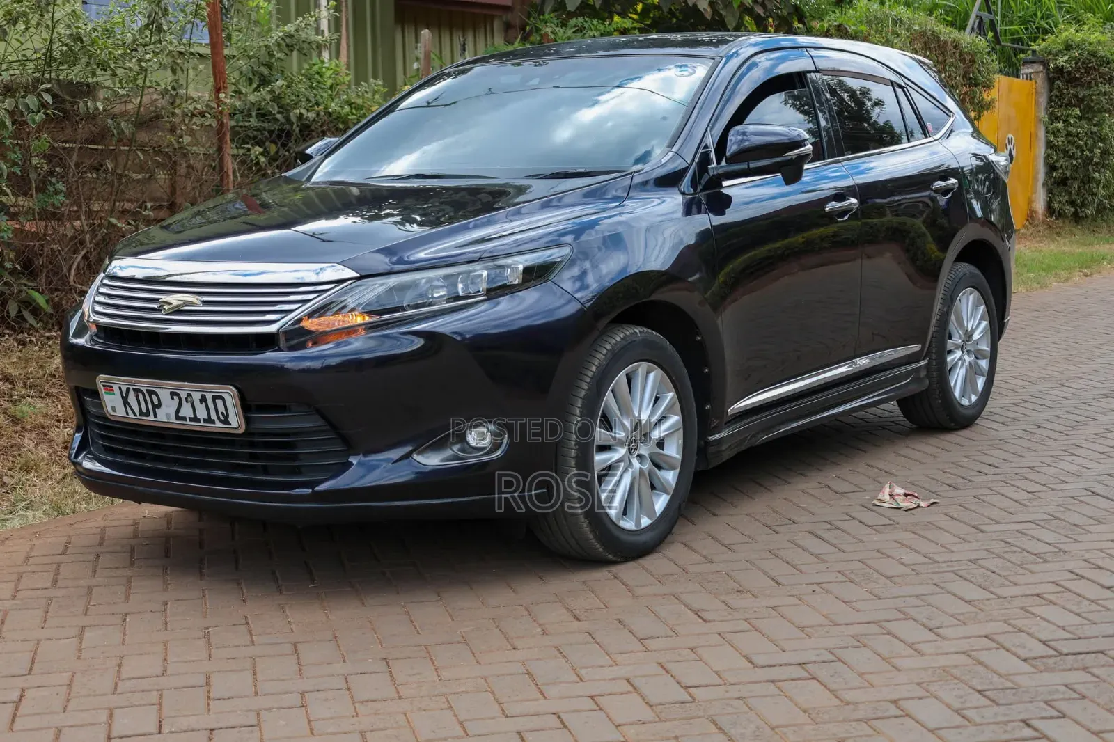 Toyota Harrier 2017 Blue