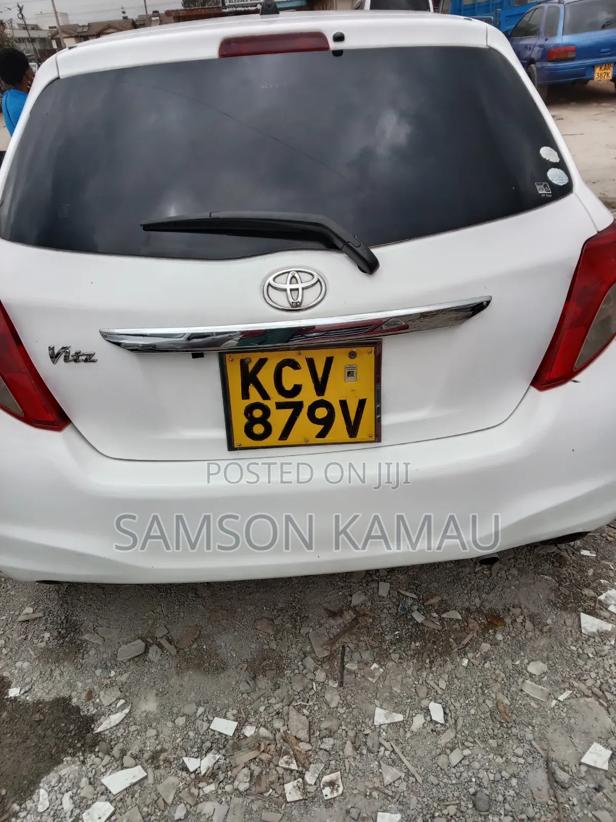 Toyota Vitz 2012 White