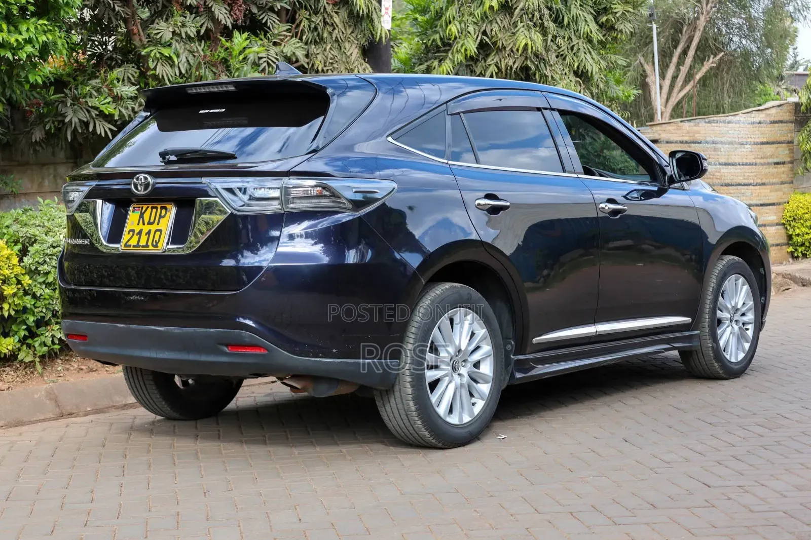 Toyota Harrier 2017 Blue