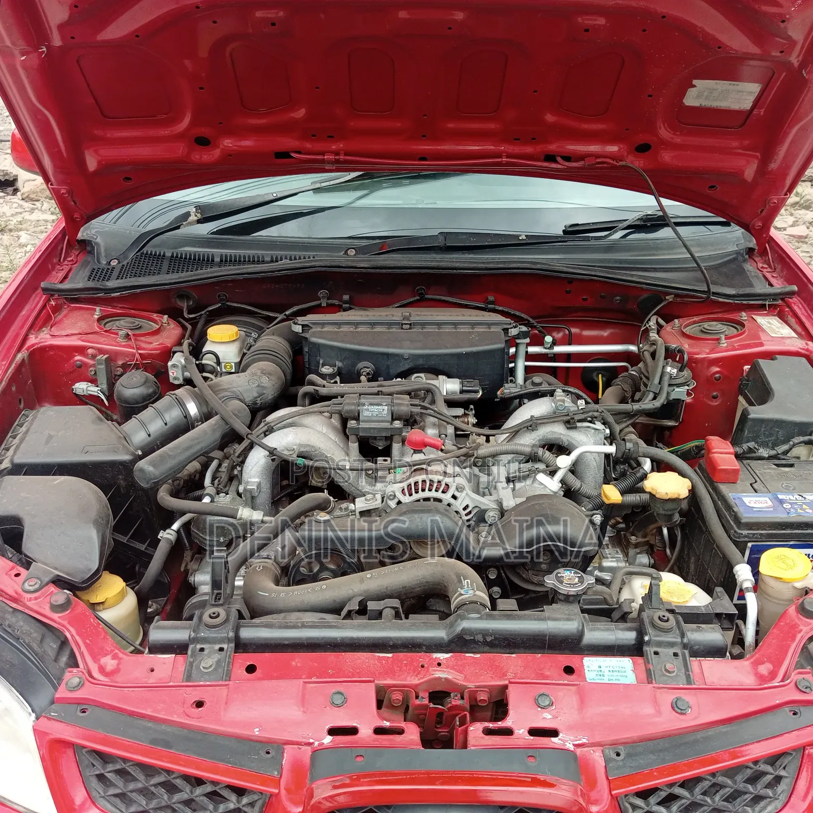 Subaru Impreza 2.0 R Automatic 2007 Red
