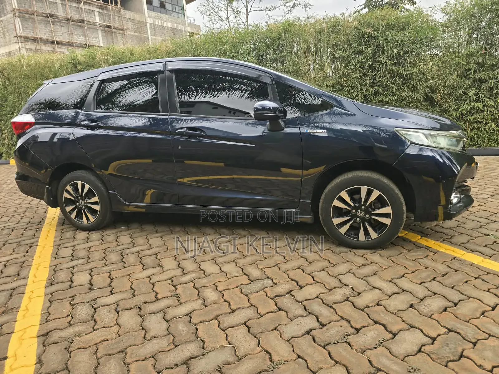 Honda Fit Shuttle 2018 Blue