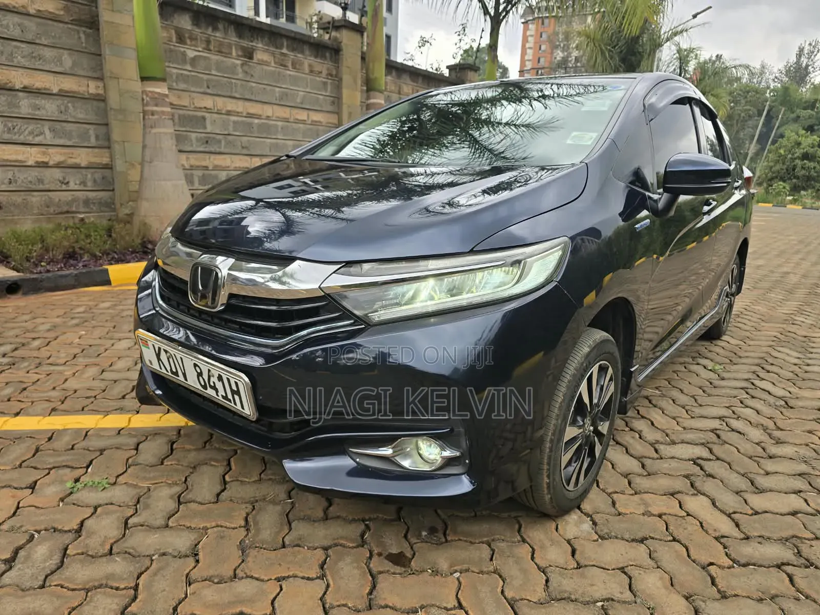 Honda Fit Shuttle 2018 Blue