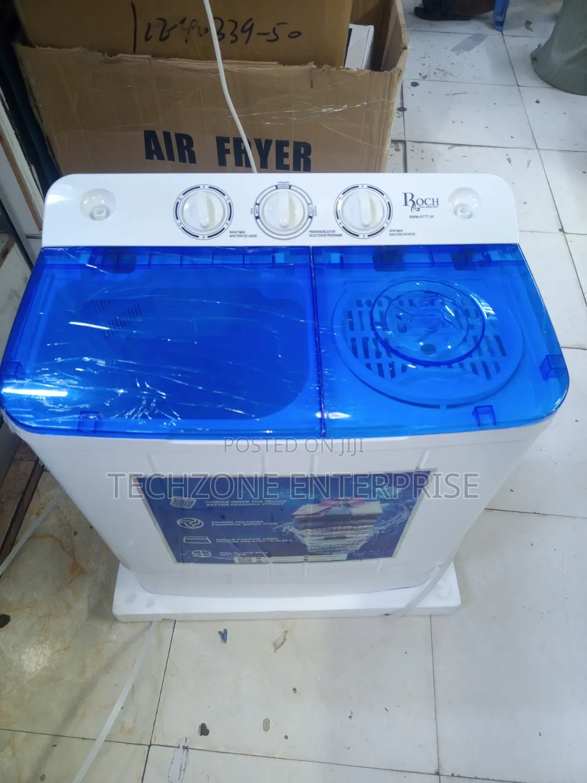Roch 7kg Top Load Twin Tub Quality Washing Machine 